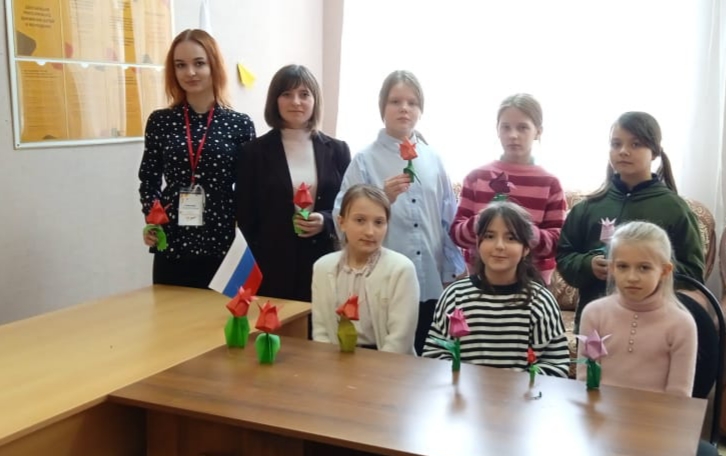 Мастер-класс по созданию тюльпанов в технике оригами.