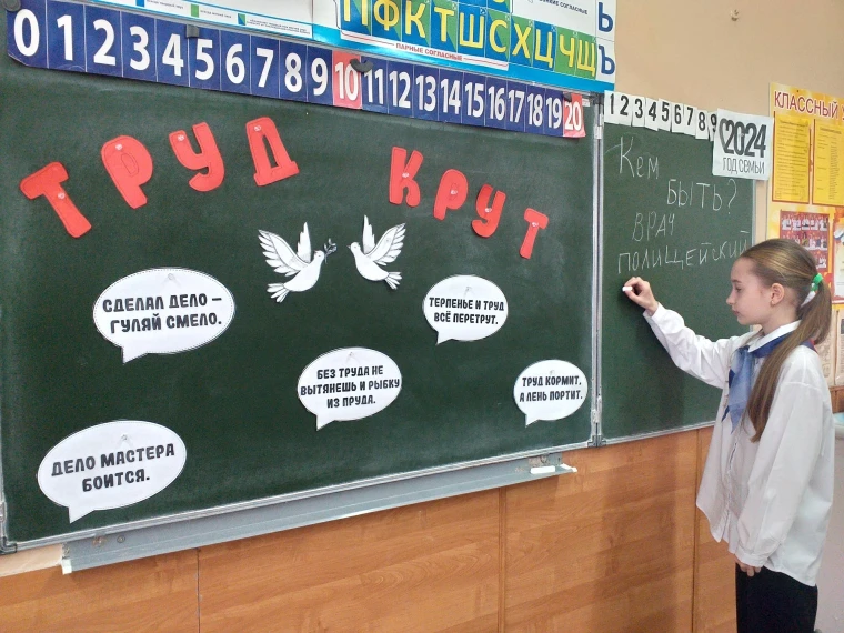 Начало новой учебной недели.